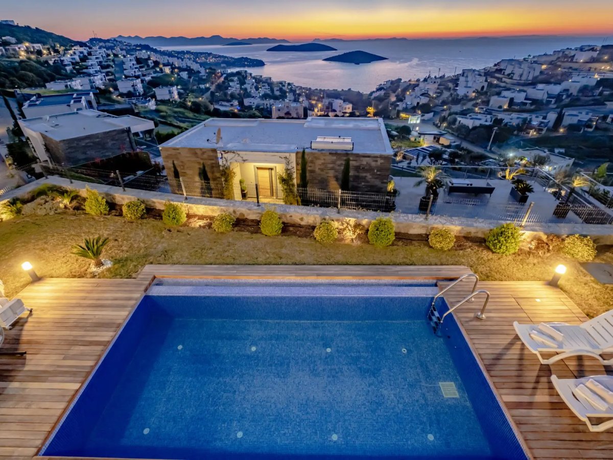 Bodrum Yalıkavak 3 Odalı Özel Havuzlu Villa 