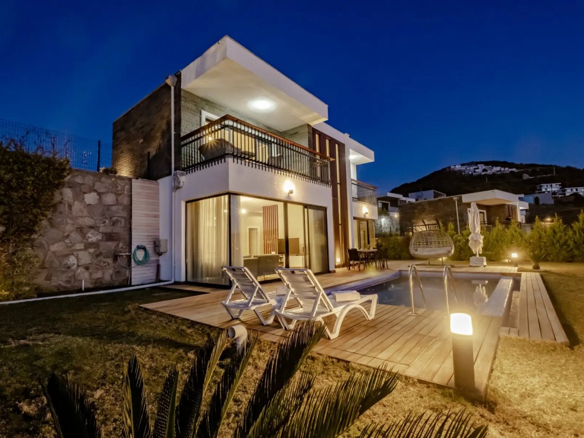 Bodrum Yalıkavak 3 Odalı Özel Havuzlu Villa 