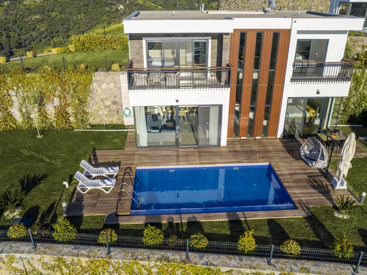 Bodrum Yalıkavak 3 Odalı Özel Havuzlu Villa 