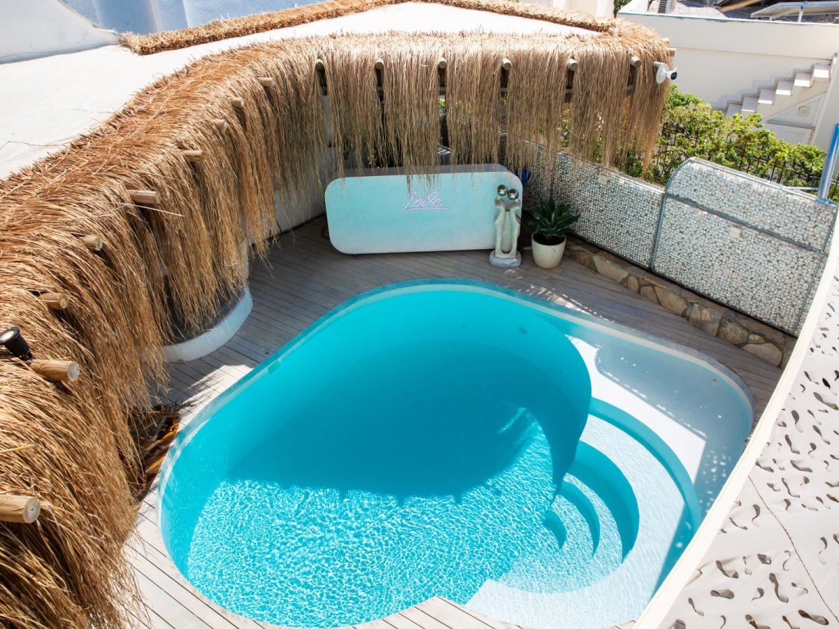 Bodrum Gümbet Deniz Manzaralı 3 Yatak Odalı Yazlık Villa Kiralık