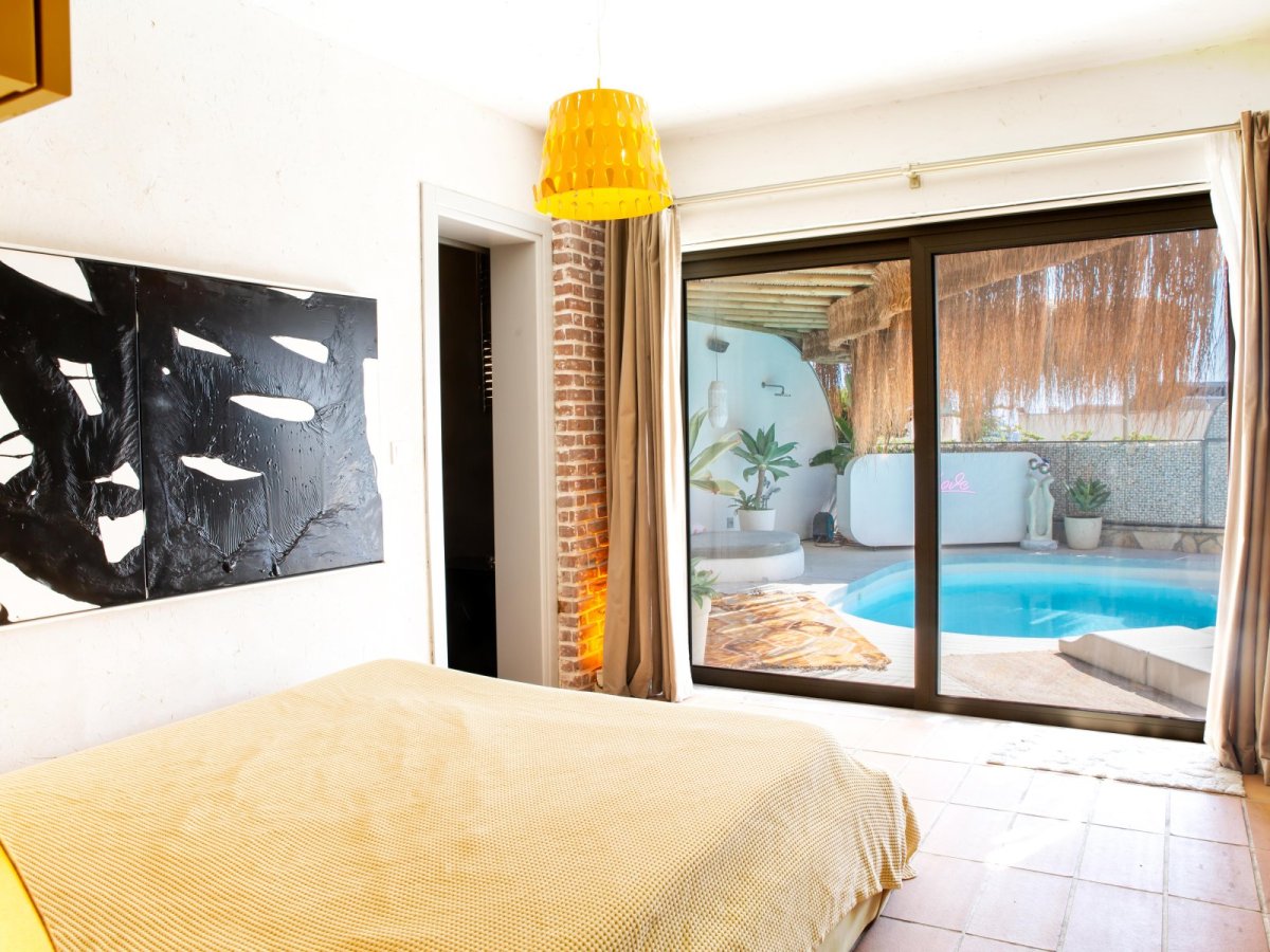 Bodrum Gümbet Deniz Manzaralı 3 Yatak Odalı Yazlık Villa Kiralık